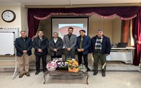 برگزاری ‎ جلسه دفاع پایان نامه  دانشجو پزشکی محمد آقا محمدی